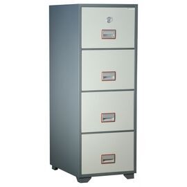 Картотечный сейф Diplomat DFC4000, DFC - вариант: 4 ящика, DFC - исполнение: Стандартный, DFC - запирание: 1 кл. замок, DFC - оборудование: Под А4