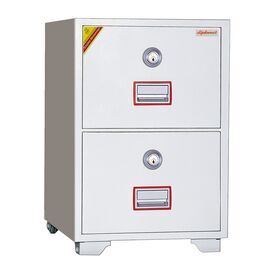 Картотечный сейф Diplomat DFC2000 K2D2, DFC - вариант: 2 ящика, DFC - исполнение: Стандартный, DFC - запирание: 2 кл. замка, DFC - оборудование: С 2 доп. ящиками