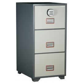 Картотечный сейф Diplomat DFC3000ED3, DFC - вариант: 3 ящика, DFC - исполнение: Стандартный, DFC - запирание: 1 эл. замок, DFC - оборудование: С 3 доп. ящиками