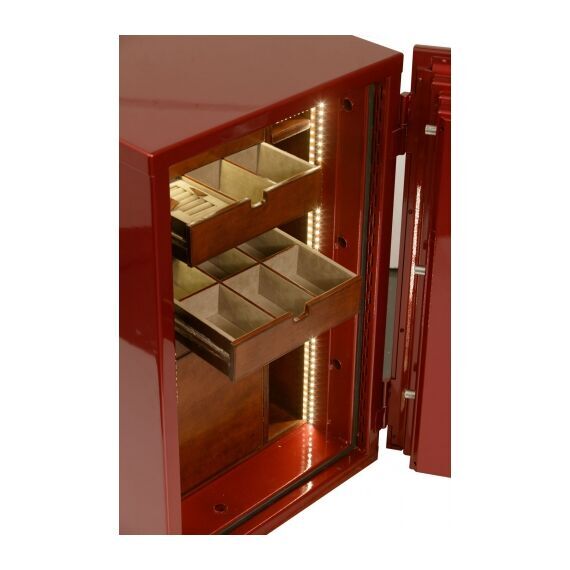 Премиум сейф KEEPS S 200 бордо, Вариант исполнения KEEPs: Бордовый, спецзаказ