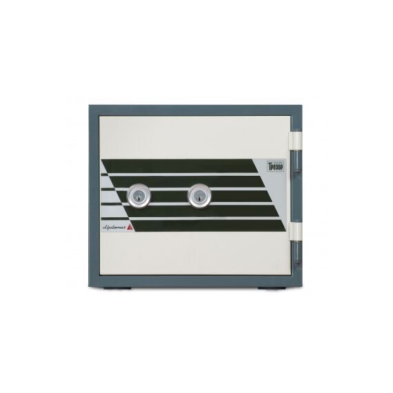 Огнестойкий сейф Diplomat 119DK, Вариант исполнения: C двумя ключевыми замками