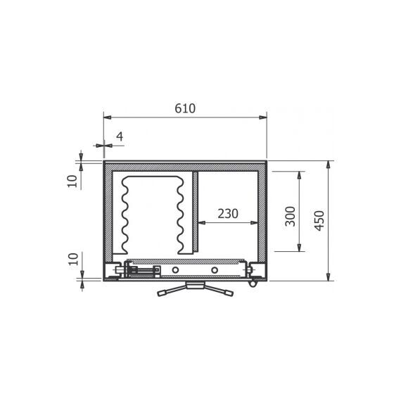 Сейф Winchester Legend 6024 bordo