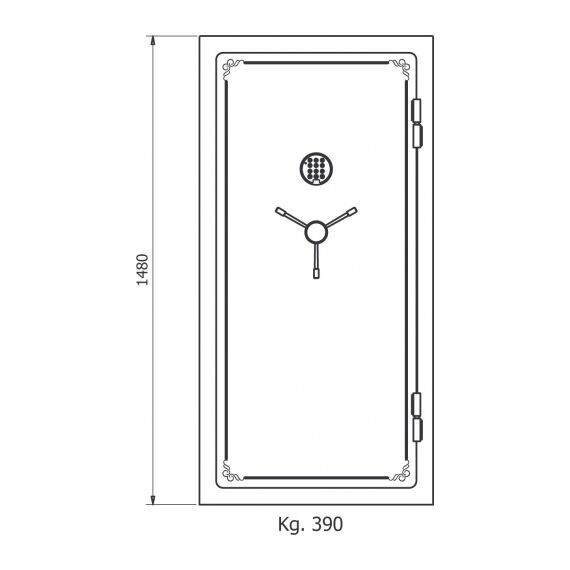 Легендарный Оружейный сейф Winchester Legend 6030