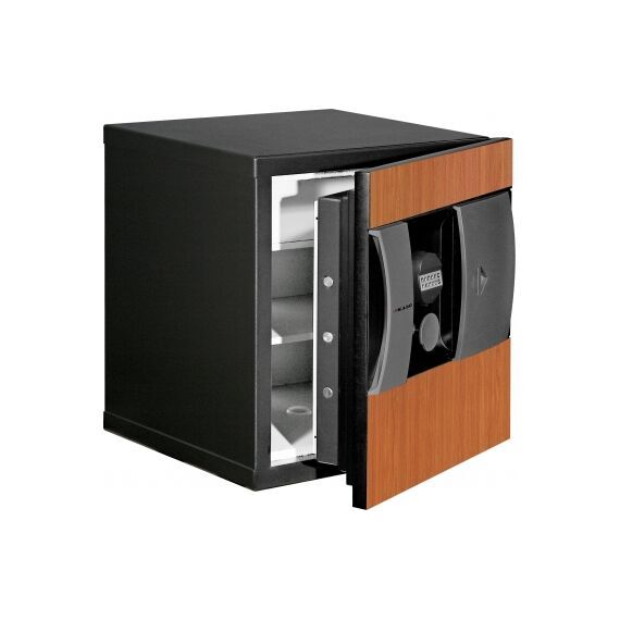 Сейф KASO E2 308 чёрный, вишня