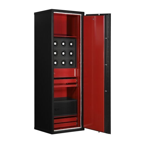 Специальная версия сейфа KASO PTK E3 350, Версия PTK: Чёрный электронный с интерьером