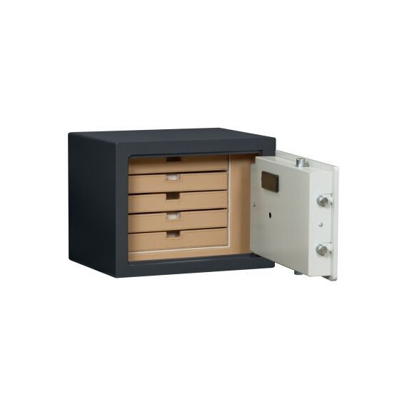 Мебельный сейф Bordogna Giuno 030 с премиум интерьером, Вариант исполнения: Электронный с премиум интерьером