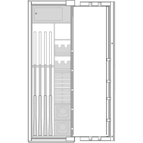 Премиум оружейный интерьер для BRIXIA 8
