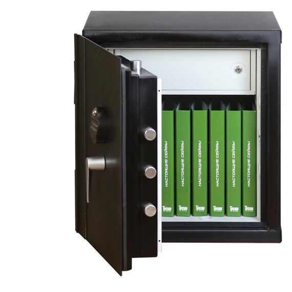 Сейф Kaso PTK E3 308BLE, Версия PTK: Чёрный левосторонний электронный