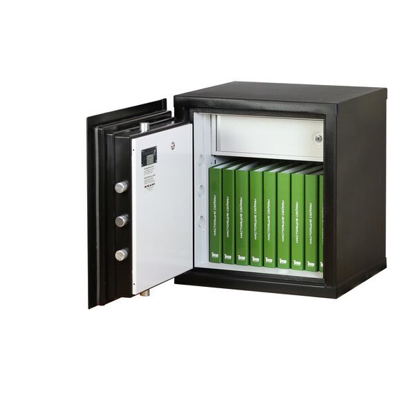 Сейф Kaso PTK E3 308BLE, Версия PTK: Чёрный левосторонний электронный