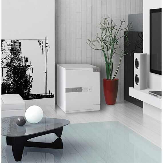 Личный сейф Brixia 3 white левосторонний, Вариант исполнения: Белый левосторонний