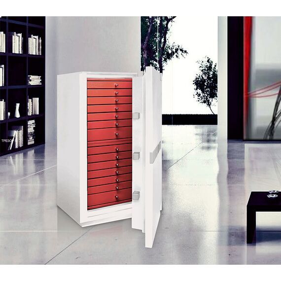 Сейф Brixia 6 white, Вариант исполнения: Белый