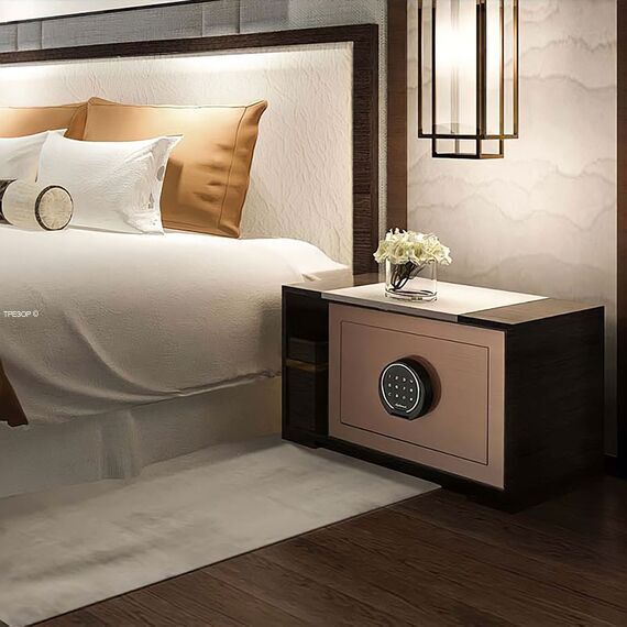 Компактный личный сейф Diplomat Combi 5 "Золотое шампанское", Цвет: Золотое шампанское