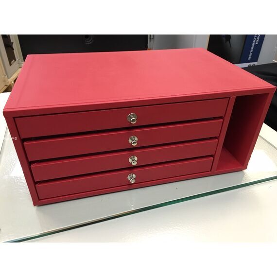 Ювелирный модуль на 4 ящика (red)