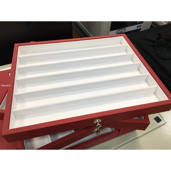 Ювелирный модуль на 4 ящика (red)