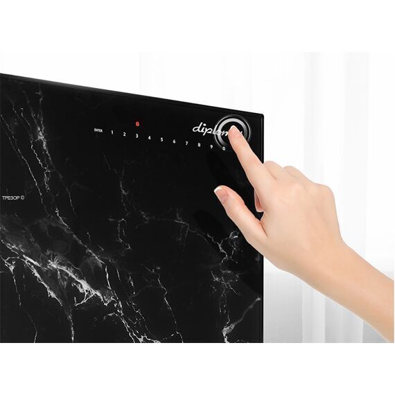 Огнестойкий сейф Diplomat iStella S500 Marble Black, Вариант исполнения: Чёрный мрамор