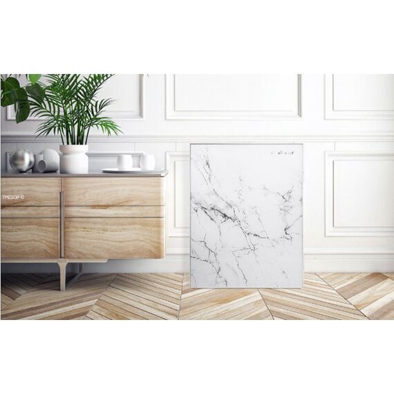 Огнестойкий сейф Diplomat iStella S500 Marble White, Вариант исполнения: Белый мрамор