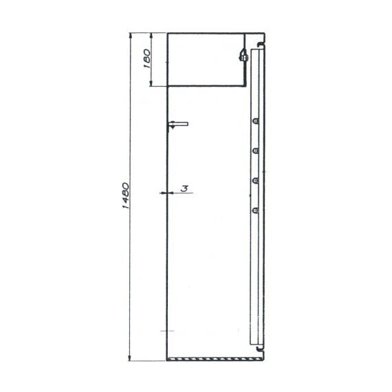 Оружейный сейф Bordogna Thorax PF4E, Вариант исполнения: Электронный
