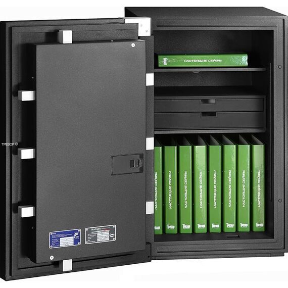 Огневзломостойкий сейф Bordogna Brixia TRE 4 левосторонний, Вариант исполнения: Чёрный левосторонний