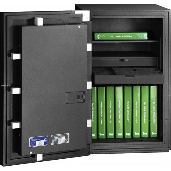 Огневзломостойкий сейф Bordogna Brixia TRE 4 левосторонний, Вариант исполнения: Чёрный левосторонний