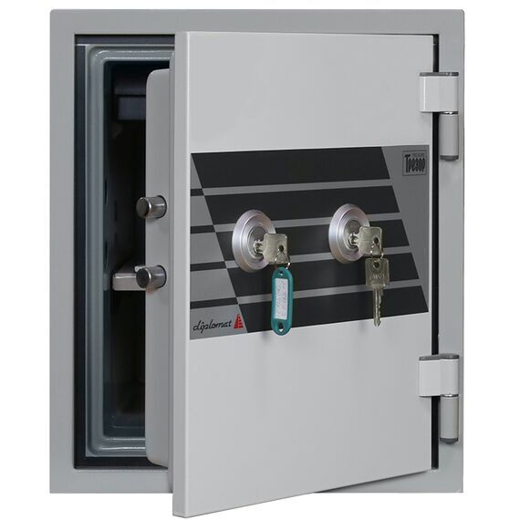 Огнестойкий сейф Diplomat 125DK, Вариант исполнения: C двумя ключевыми замками
