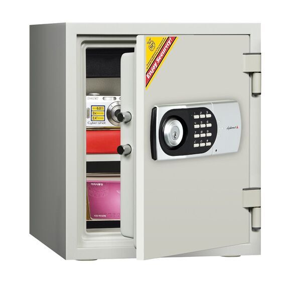 Огнестойкий сейф Diplomat 125EK, Вариант исполнения: С электронным и ключевым замками