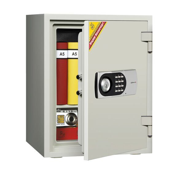 Огнестойкий сейф Diplomat 530EK, Вариант исполнения: С электронным и ключевым замками