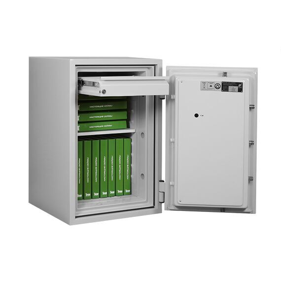 Огневзломостойкий cейф Diplomat SS080 с ключом и электроникой, Вариант исполнения: С электронным и ключевым замками